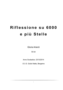 Riflessione su 6000 e più Stelle