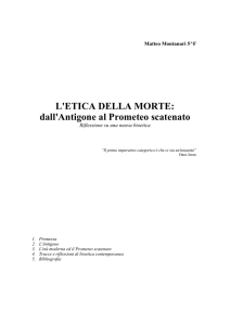 L`ETICA DELLA MORTE: dall`Antigone al - "E. Fermi"