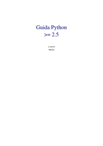 Guida Python >= 2.5