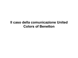 Caso Benetton comunicazione
