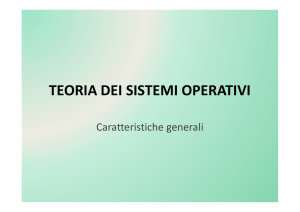 1_teoria dei sistemi operativi - Istituto Paritario Michelangelo