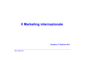 IL Marketing Internazionale