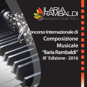 Composizione Musicale - Conservatorio di Musica di Perugia