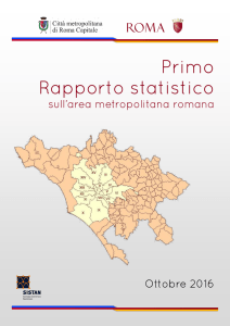 Primo Rapporto Statistico sull`area metropolitana