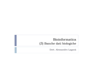 Banche dati biologiche