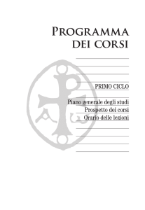 Fttr_Annuario16-17_7 PRIMO CICLO - Facoltà Teologica del Triveneto