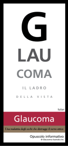 l`occhio e il glaucoma