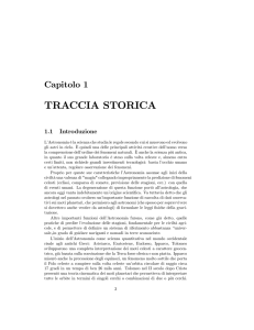 traccia storica - Classe dei corsi di laurea in Fisica