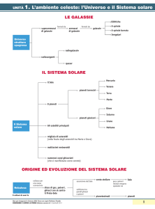 Universo e il Sistema solare - Associazione Astrofili Aurunca
