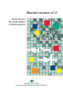 Dimensionamento termico dei quadri in BT