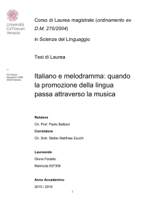 Italiano e melodramma: quando la promozione della lingua passa