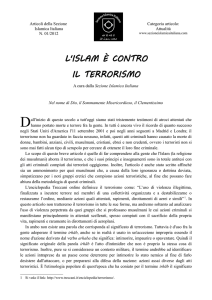 L Islam è contro il Terrorismo PDF