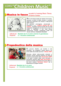 Scegli il tuo corso di musica