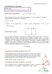 Approfondimenti di matematica