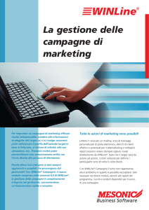 La gestione delle campagne di marketing
