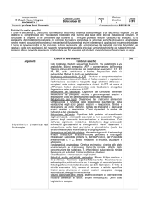 Biochimica 2 Mod. II. Santi - Università degli Studi di Udine