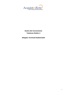 Telefonia Mobile 4-All07 TerminaliRadiomobili