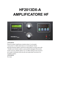 HF2013DX-A MANUALE DI ISTRUZIONI - v12.it - ham