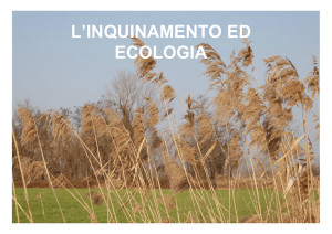 Inquinamento ed ecologia