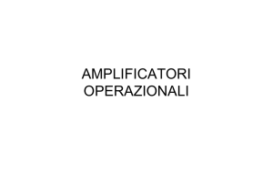 amplificatori operazionali