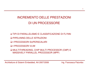 incremento delle prestazioni di un processore