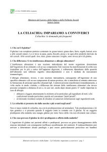 la celiachia: impariamo a conviverci