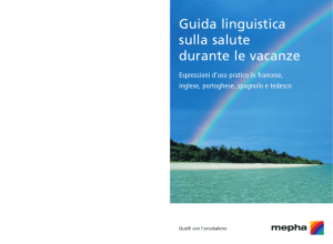 Guida linguistica sulla salute durante le vacanze