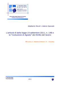 Scarica il PDF - Studio Legale Adalberto Perulli
