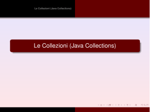 Le Collezioni (Java Collections)