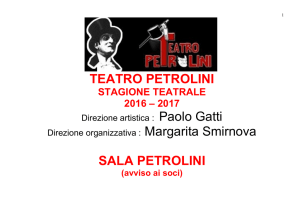 stagione teatrale sala petrolini