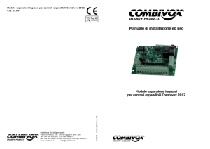 manuale espansione ingressi 2012 0610.FH11