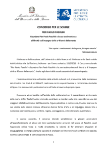 Ricordare Pier Paolo Pasolini e la sua testimonianza di libertà