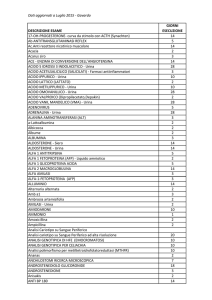 Clicca qui per consultare l`elenco esami