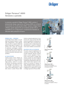 Product information: Dräger Perseus ® A500 Ceiling