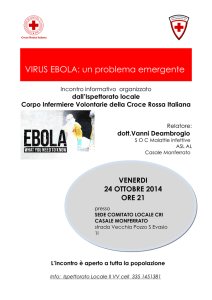 VIRUS EBOLA: un problema emergente