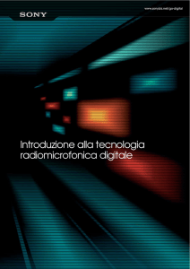 Introduzione alla tecnologia radiomicrofonica digitale