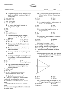 Triangoli - Matematicamente