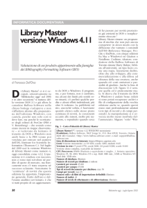 Library Master versione Windows 4.11