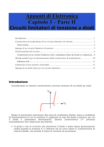 Appunti di Elettronica Capitolo 3 – Parte II