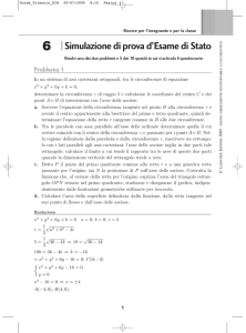 6 Simulazione di prova d`Esame di Stato