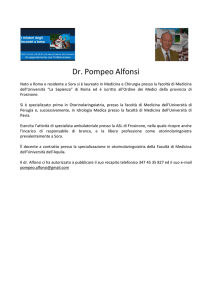 Dr. Pompeo Alfonsi - Farmacia Europa Cassino