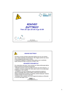 rischio elettrico - ortanovaprimocircolo