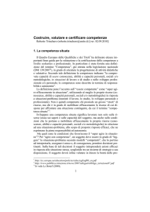 costruire e valutare competenze