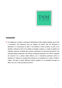 CStadiazione - Associazione Italiana Oncologia Toracica