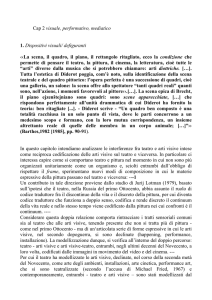 Cap 2 visuale, performativo, mediatico 1. Dispositivi visuali/ defiguranti