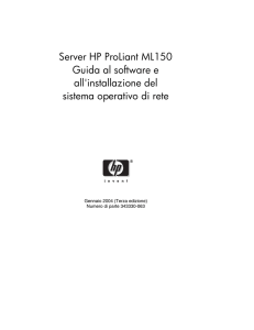 Sezione 2. Installazione di MSHD