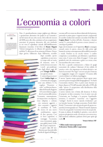 L`economia a colori - Federazione Trentina della Cooperazione