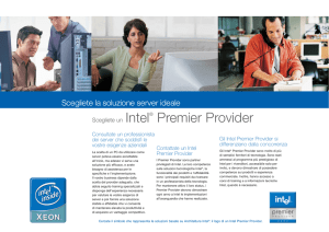 Scegliete un Intel® Premier Provider