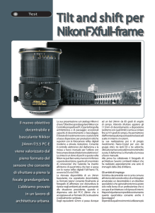 Tilt and shift per Nikon FX full-frame