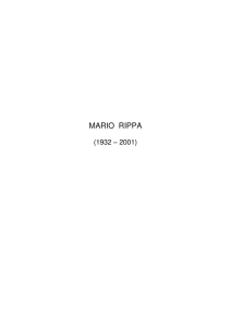 Mario Rippa - Divulgazione Chimica